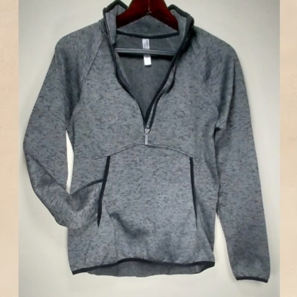 Kyodan Petite Small Freedom Trail Fleece Half Zip Casual Travel Comfy Activewear
